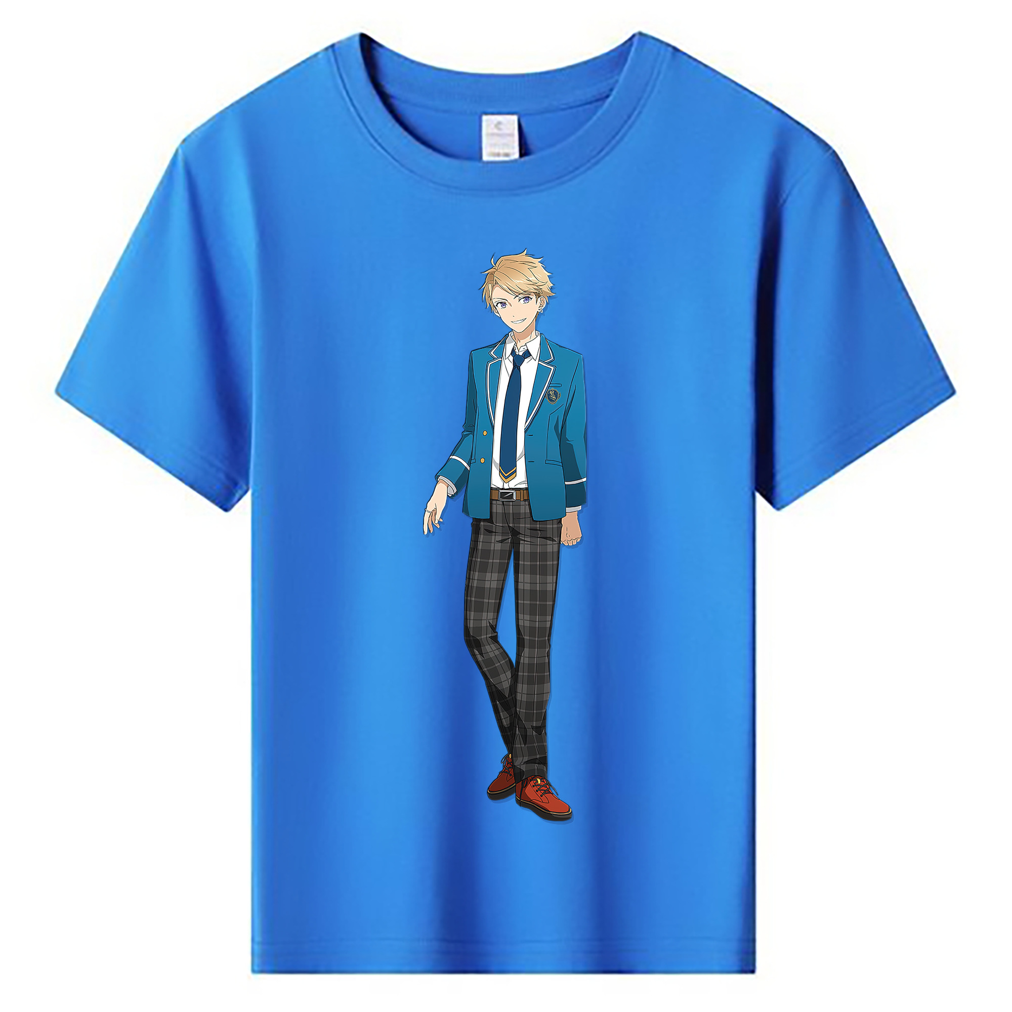 （画像用） あんさんぶるスターズ! Ensemble Stars 綿100％キッズTシャツ（フロントプリント）